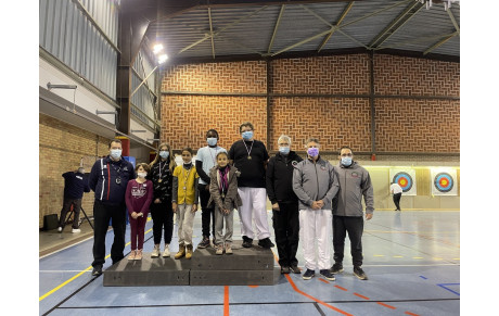 Journée pour les jeunes archers au gymnase de Chateau Thierry