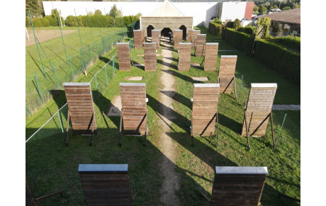 Notre jeu à l’honneur avec un drone.